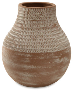 Reclove Distressed White Vase (10.5"H) - Ornate Home