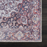 Red Cael Tumble Dry Washable Rug - Clearance - Ornate Home
