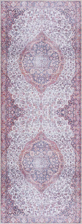 Red Cael Tumble Dry Washable Rug - Clearance - Ornate Home