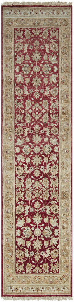 Red&Gold Premium Wool Area Rug - Clearance - Ornate Home
