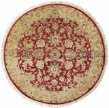 Red&Gold Premium Wool Area Rug - Clearance - Ornate Home