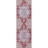 Rain Rust Red Modern Bohemian NonSlip Indoor Area Rugs - Ornate Home