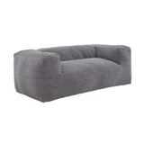 Redd Gray Sherpa Bean Bag Sofa Lounger - Ornate Home