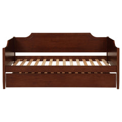 Redding Cherry Wood Twin Daybed With Trundle - Ornate Home