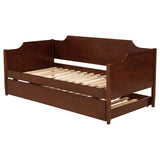 Redding Cherry Wood Twin Daybed With Trundle - Ornate Home