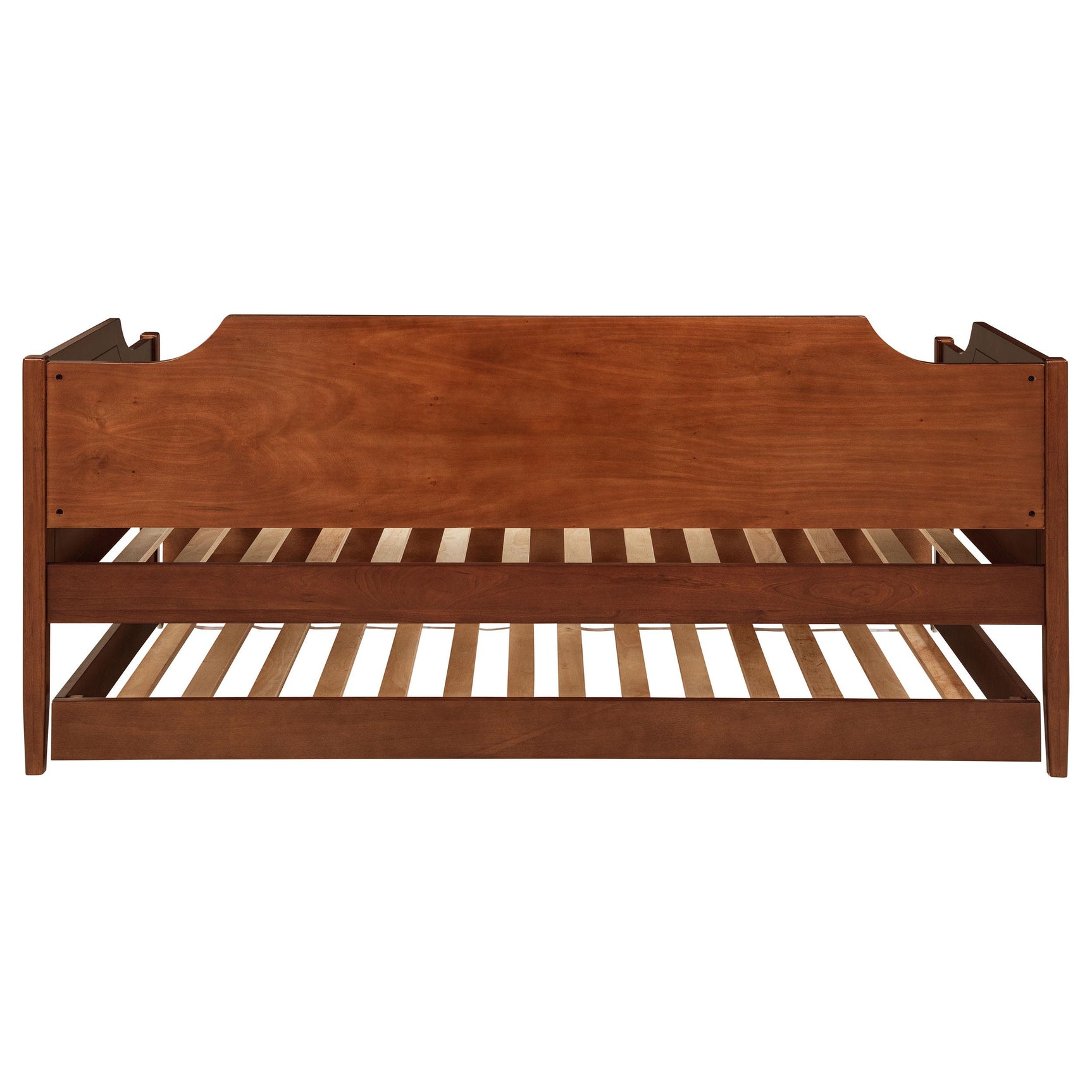 Redding Cherry Wood Twin Daybed With Trundle - Ornate Home