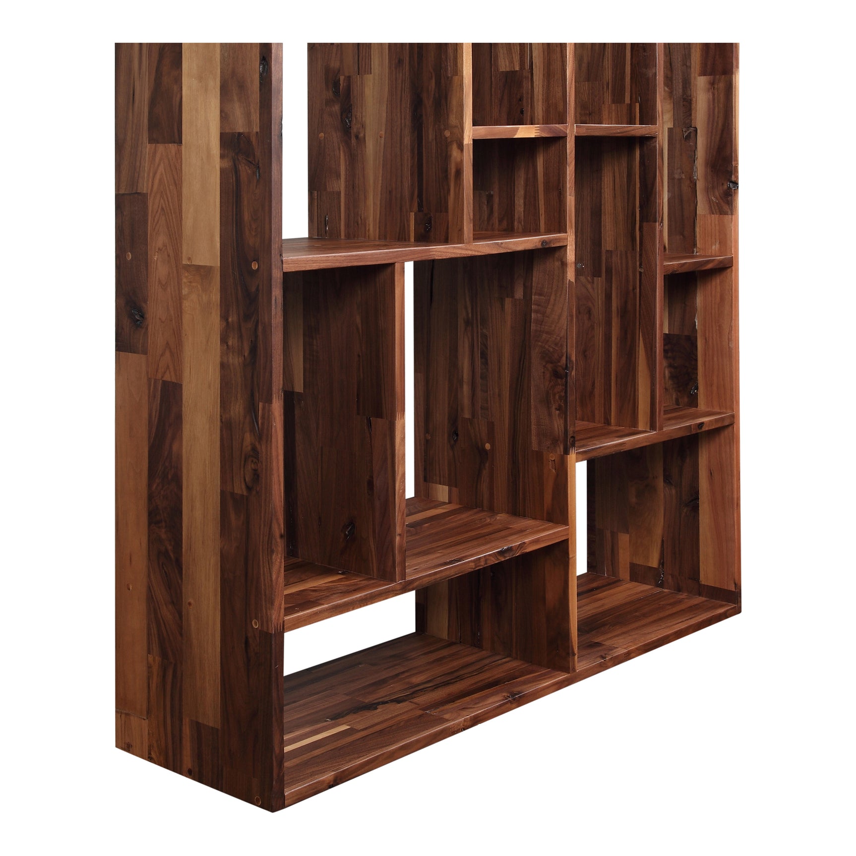Redemption Walnut Brown Shelf - Ornate Home