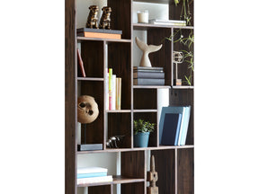 Redemption Walnut Brown Shelf - Ornate Home