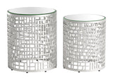 Reden Silver Side Table Set (2-Piece) - Ornate Home