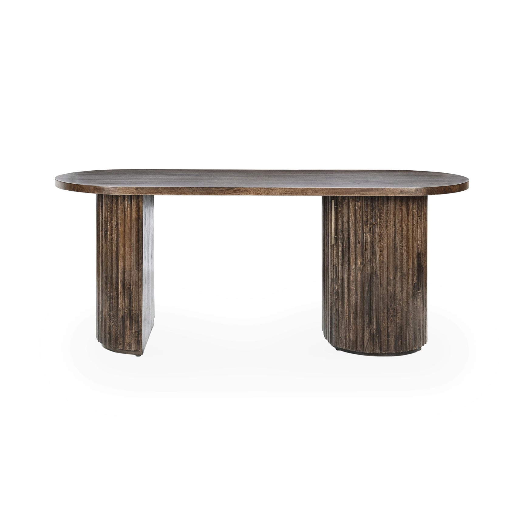 Redford Bark Brown Desk - Ornate Home