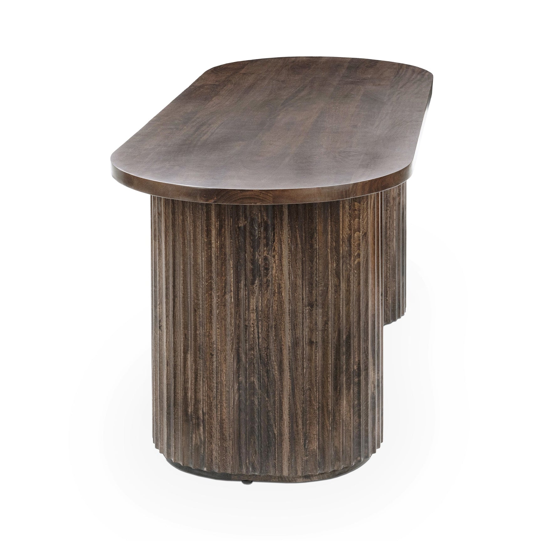 Redford Bark Brown Desk - Ornate Home