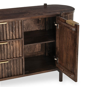 Redford Brown Buffet - Ornate Home