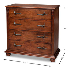 Redford Brown Chest Of Drawers - Ornate Home