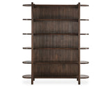 Redford Brown Tall Bookcase - Ornate Home