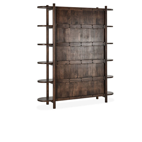 Redford Brown Tall Bookcase - Ornate Home