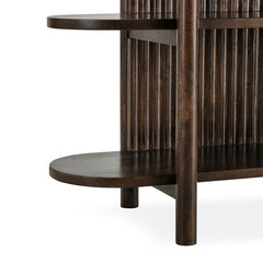 Redford Brown Tall Bookcase - Ornate Home