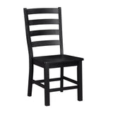 Redmond Black Side Chair (Set of 2) - Ornate Home