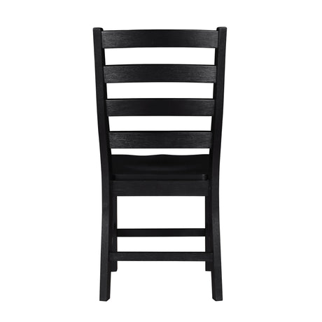 Redmond Black Side Chair (Set of 2) - Ornate Home