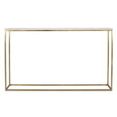 Redmond Gold/White Sofa Counter Table - Ornate Home