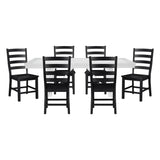 Redmond Gray 5pc Dining Set - Ornate Home