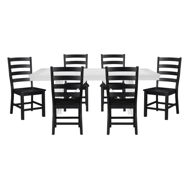 Redmond Gray 5pc Dining Set - Ornate Home