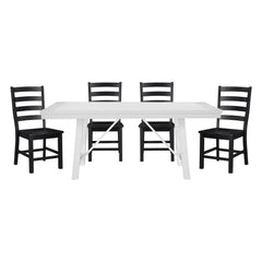 Redmond Gray 5pc Dining Set - Ornate Home