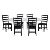Redmond Gray 7pc Dining Set - Ornate Home