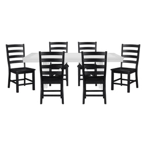 Redmond Gray 7pc Dining Set - Ornate Home