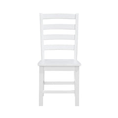 Redmond White 5-Piece Dining Table Set - Ornate Home