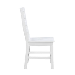 Redmond White 7pc Dining Set - Ornate Home