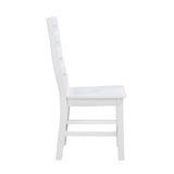 Redmond White 7pc Dining Set - Ornate Home