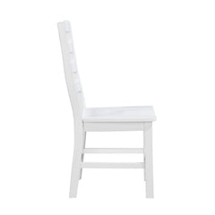 Redmond White 7pc Dining Set - Ornate Home