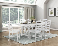 Redmond White Dining Table - Ornate Home