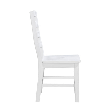 Redmond White Side Chair (Set of 2) - Ornate Home