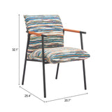 Reduga Multicolor Dining Chair - Ornate Home