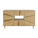 Reece Light Oak 50 Console - Ornate Home