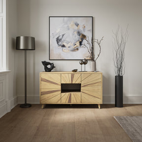 Reece Light Oak 50 Console - Ornate Home