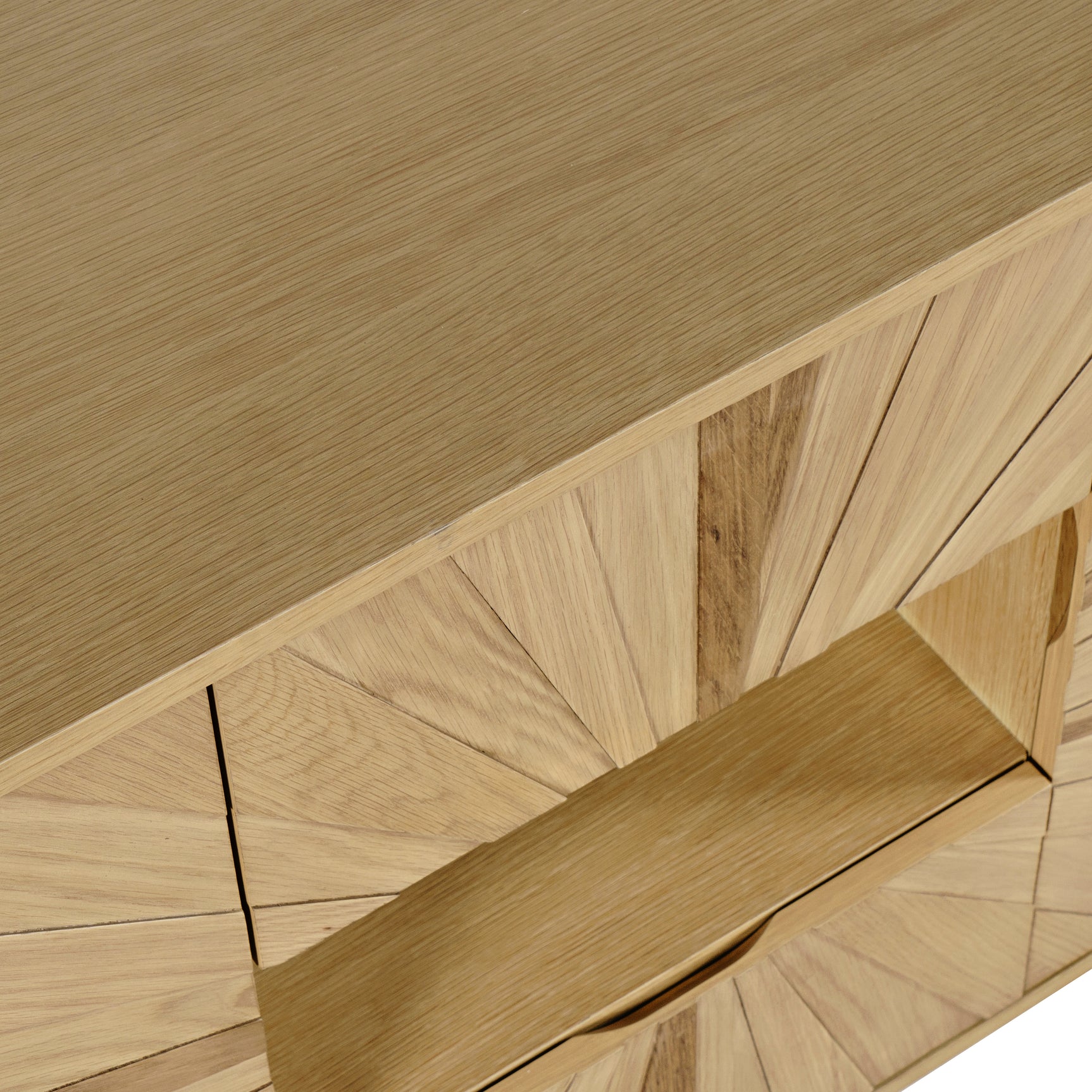 Reece Light Oak 50 Console - Ornate Home