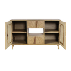 Reece Light Oak 50 Console - Ornate Home