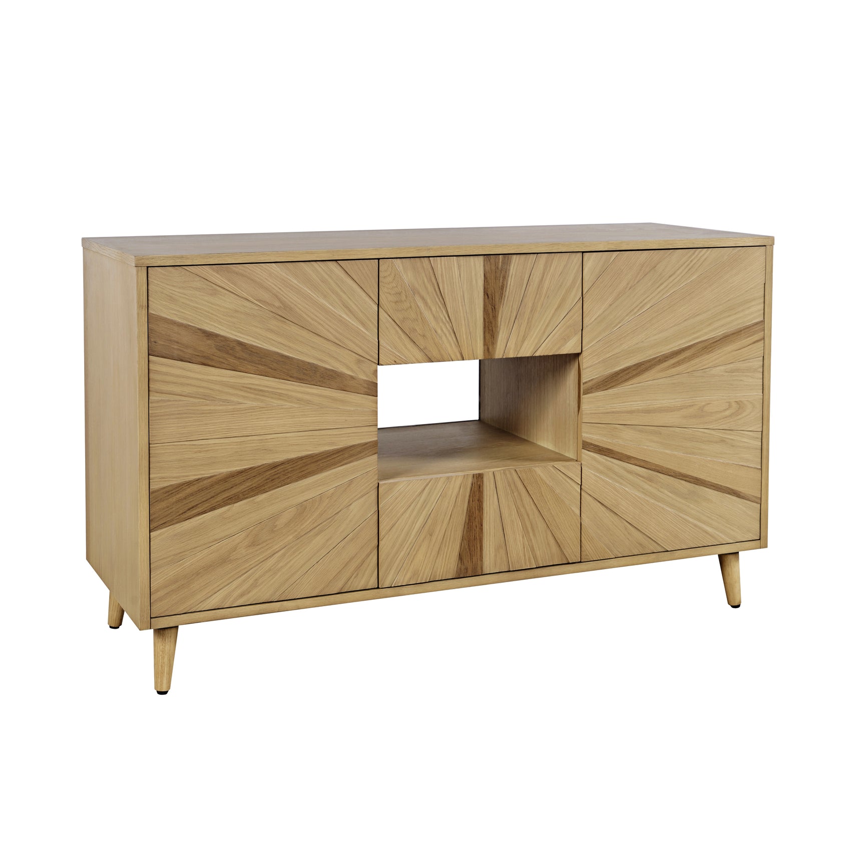 Reece Light Oak 50 Console - Ornate Home