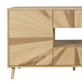 Reece Light Oak 60 Console - Ornate Home