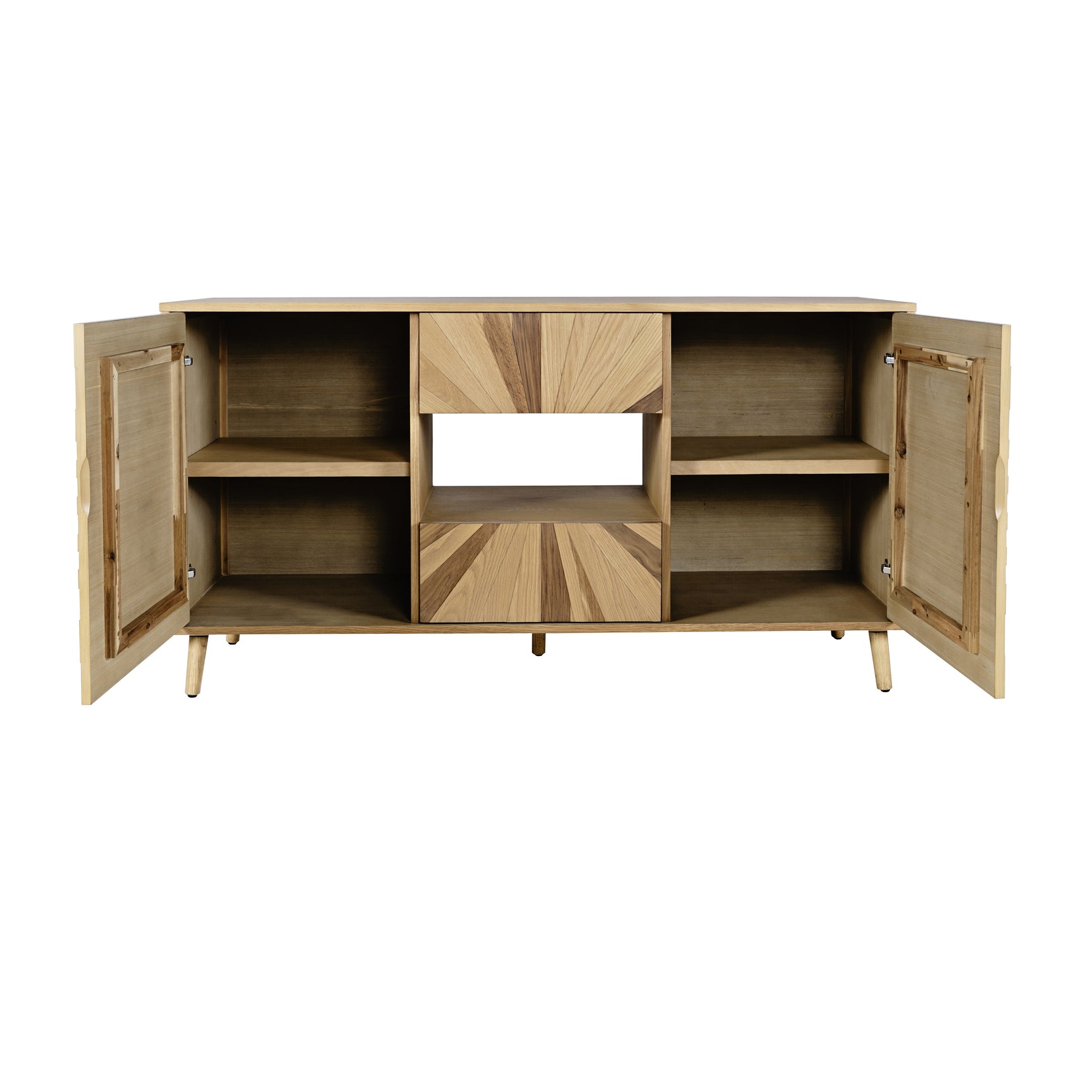 Reece Light Oak 60 Console - Ornate Home
