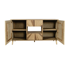 Reece Light Oak 60 Console - Ornate Home