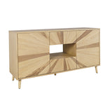 Reece Light Oak 60 Console - Ornate Home