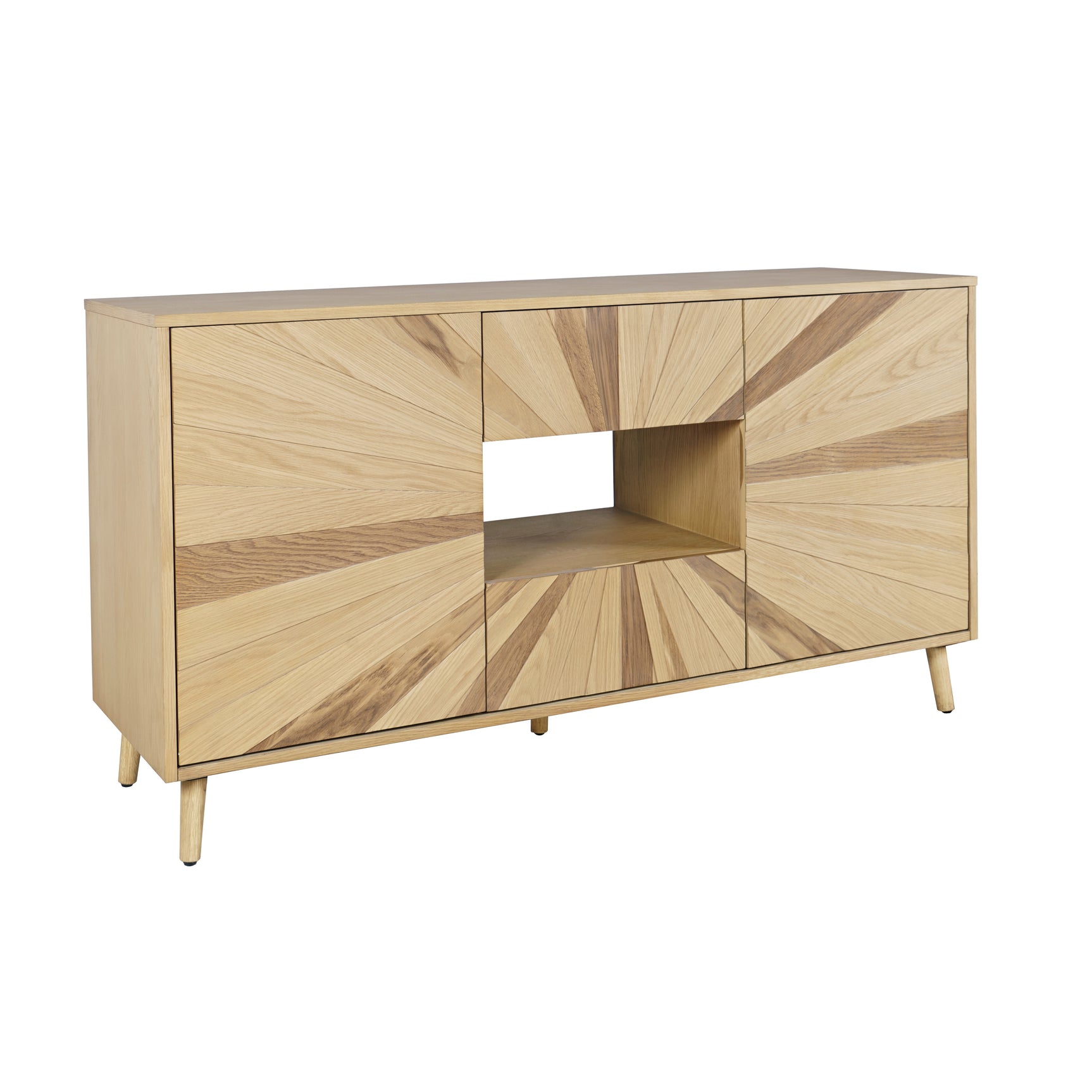 Reece Light Oak 60 Console - Ornate Home
