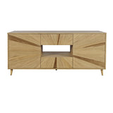 Reece Light Oak 70 Console - Ornate Home