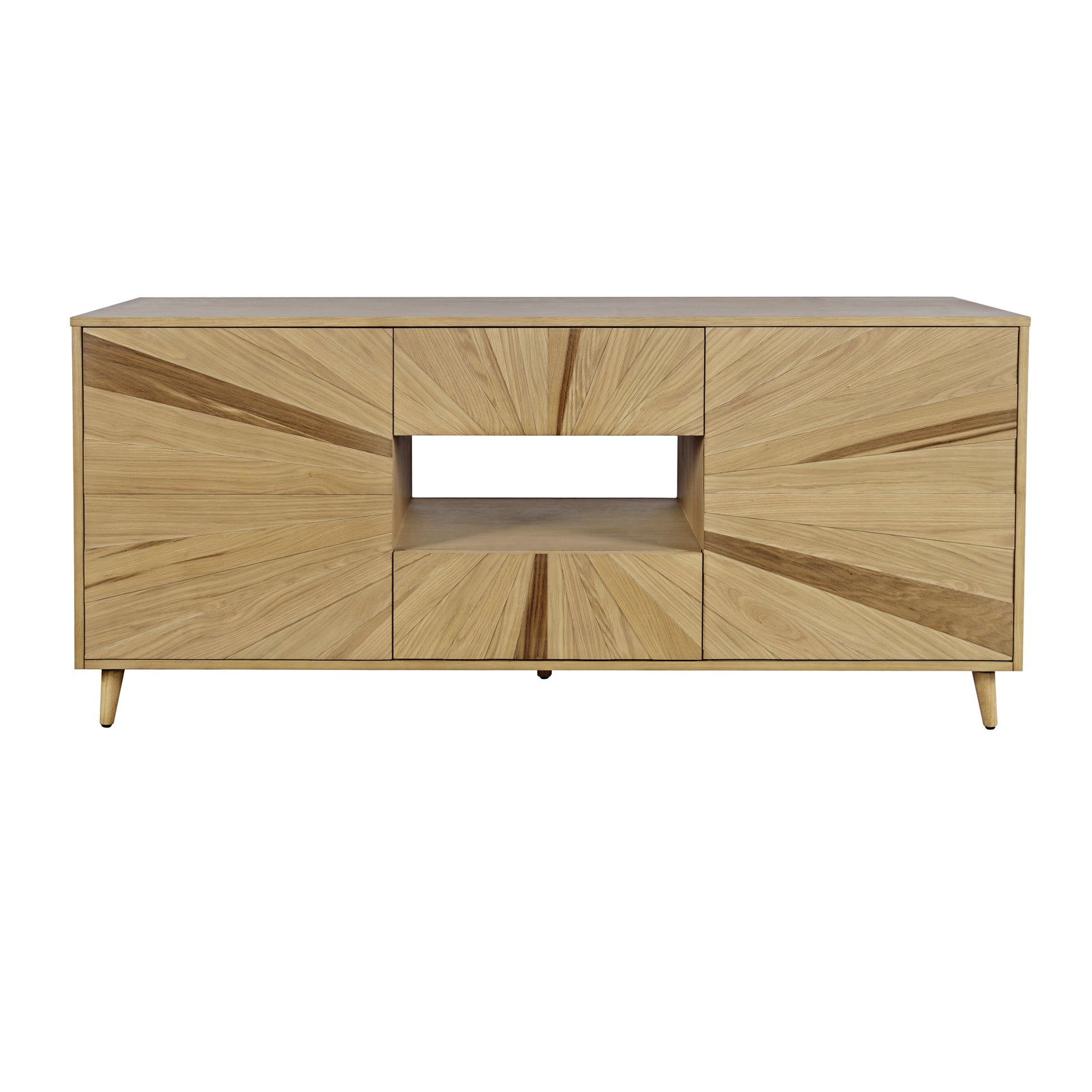 Reece Light Oak 70 Console - Ornate Home