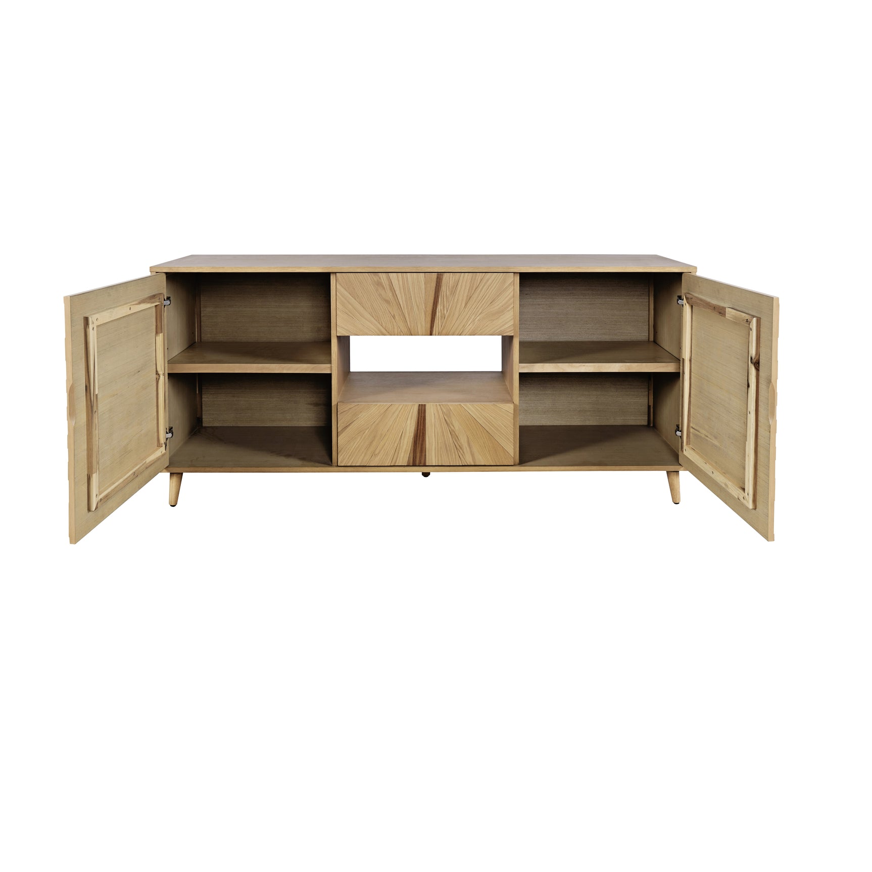 Reece Light Oak 70 Console - Ornate Home