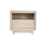 Reece Sand Nightstand - Ornate Home