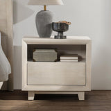 Reece Sand Nightstand - Ornate Home